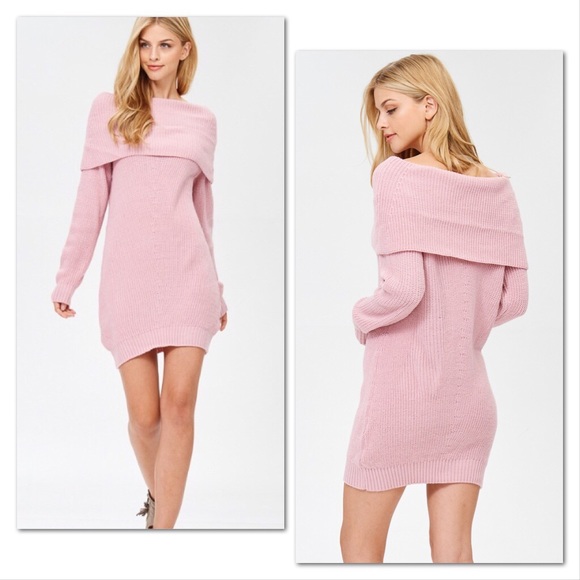 Rose Sweater Tunic Mini Dress - Picture 8 of 8